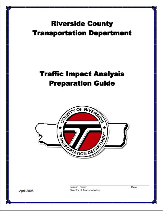 Traffic Imact Analysis Guide