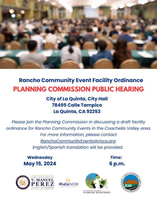 Ranchos Planning Commission Hearing