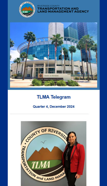 TLMA Telegram Newsletter Quarter 4 2024 cover
