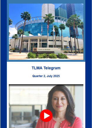 TLMA Telegram Newsletter cover page